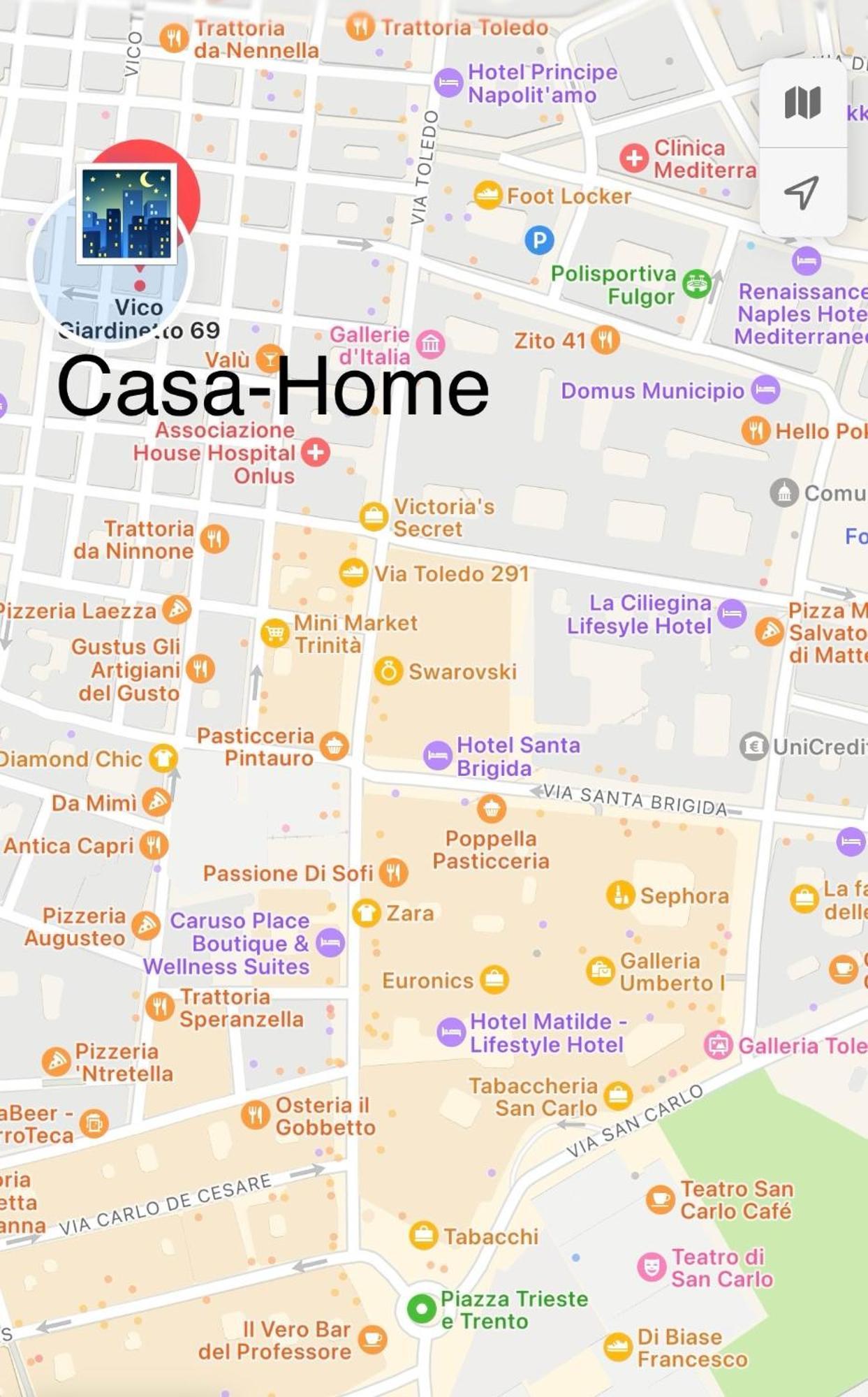 La Casa Di Sarah Aspetta Voi Apartment Naples Luaran gambar